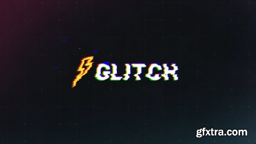 VideoHive Glitch Logo 23164217