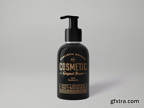 Cosmetics Bottle Mockup 252305880