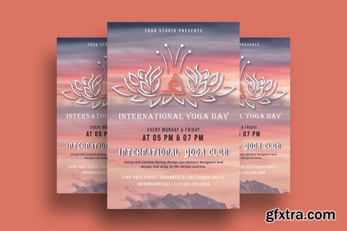 Yoga Flyers Pack