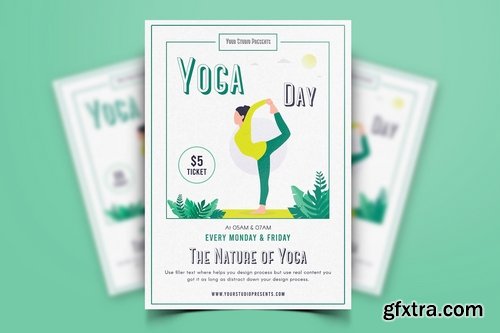 Yoga Flyers Pack