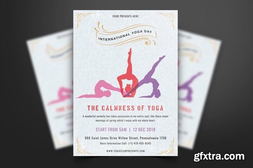 Yoga Flyers Pack