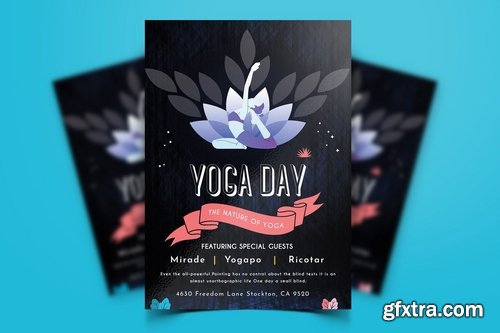 Yoga Flyers Pack