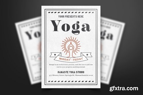 Yoga Flyers Pack