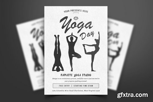 Yoga Flyers Pack