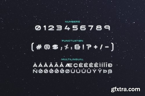 CM - Polaris - Futuristic Font 3933010