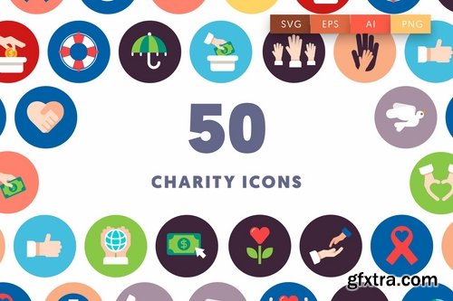 50 Charity Icons