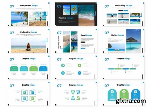 Vacation - Powerpoint Google Slides and Keynote Templates