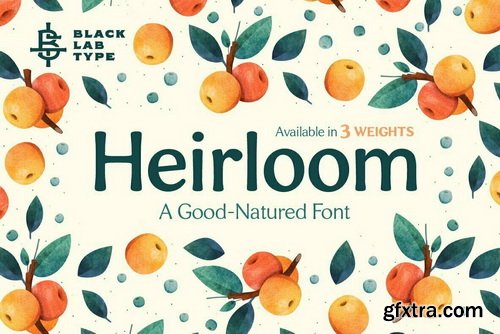 Heirloom Font Family