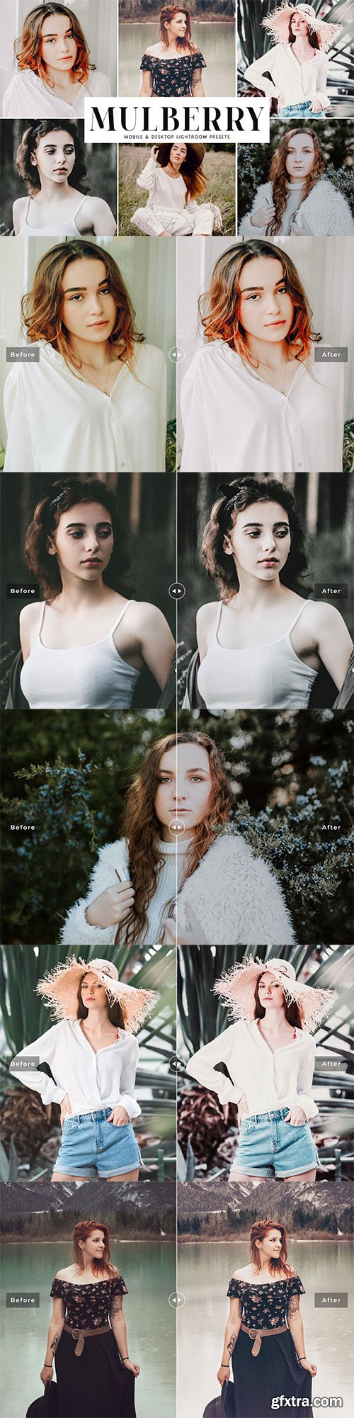 Mulberry Mobile & Desktop Lightroom Presets