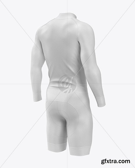 Men’s Cycling Kit Mockup 46336