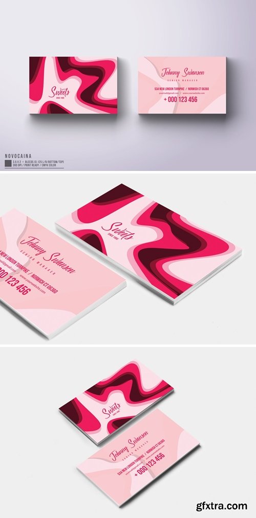 Sweets Bakery Business Card