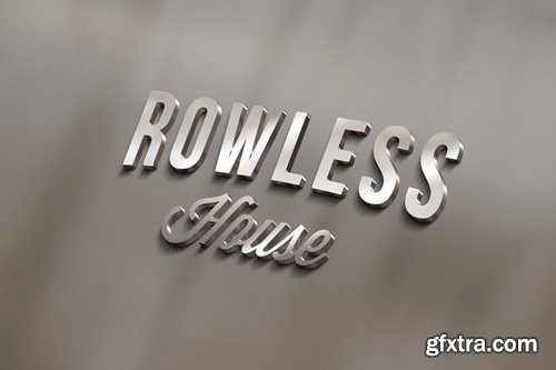 3D Logo Mockup