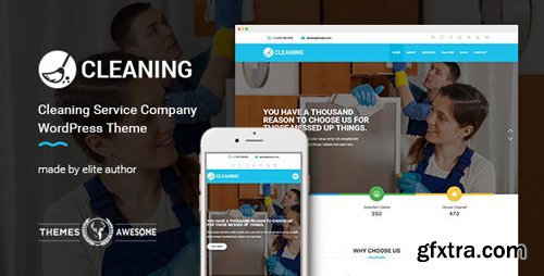 ThemeForest - Cleaning v1.4 - Service Company WordPress Theme - 13567253