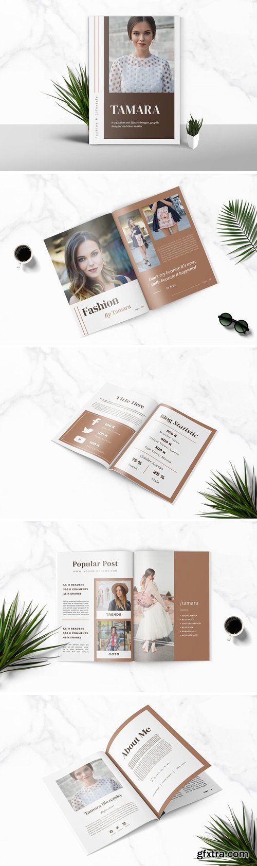 Fashion Media Kit Template