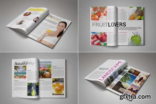 Health Care magazine Template