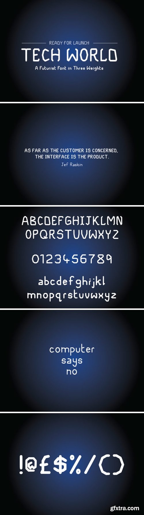 Tech World Font