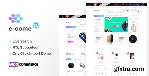 ThemeForest - Ecome v1.5.1 - Electronics Store WooCommerce Theme - 21631804