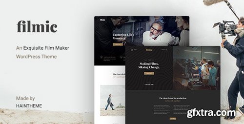 ThemeForest - Filmic v2.3 - Movie Studio Film Maker WordPress Theme - 21184042