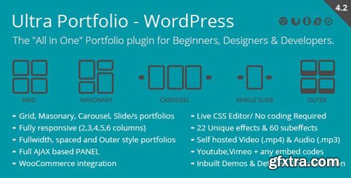 CodeCanyon - Ultra Portfolio v4.2 - WordPress - 9518610