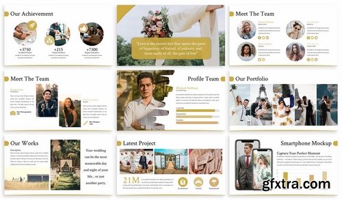 Wedding - Glamour Powerpoint Template