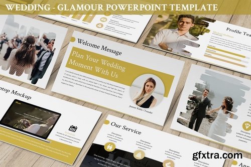 Wedding - Glamour Powerpoint Template