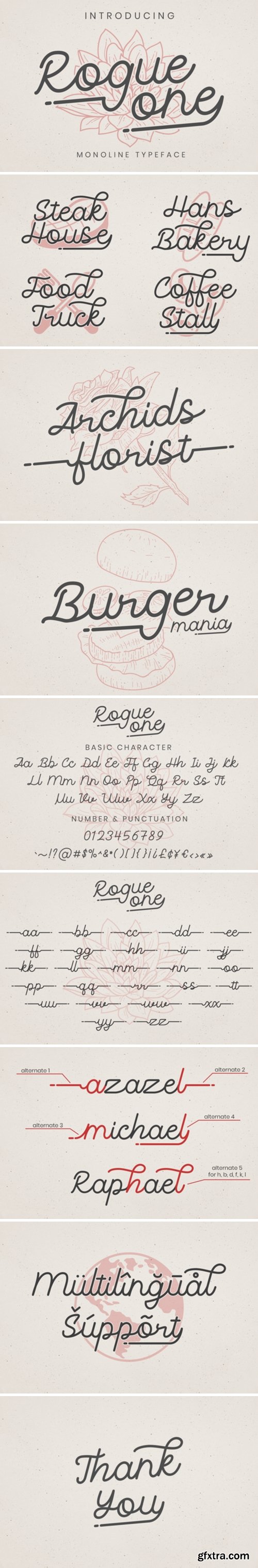 Fontbundles - Rogue One Font 290311