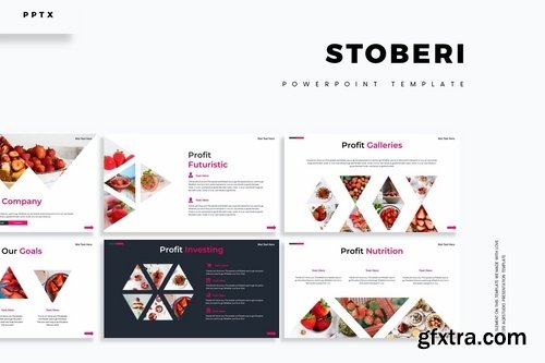 Stroberi - Powerpoint Google Slides and Keynote Templates