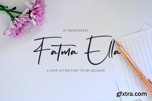 CM - Flavellya - Luxury Signature Font 3941383