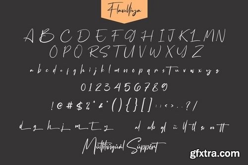 CM - Flavellya - Luxury Signature Font 3941383