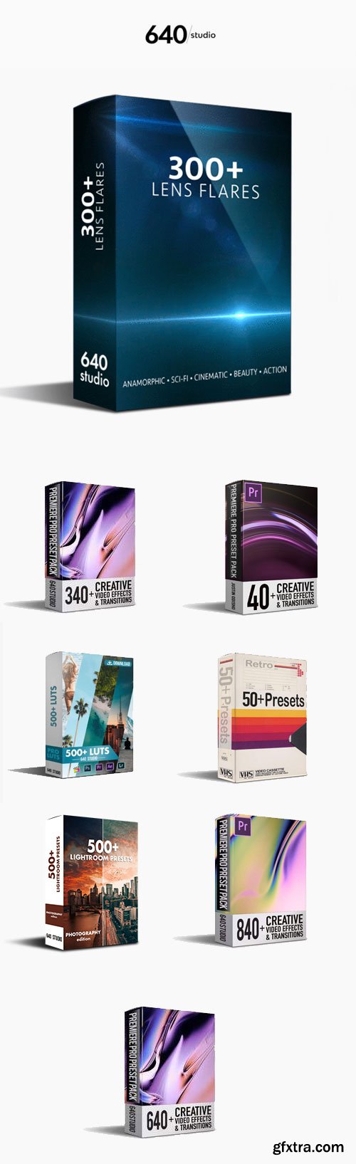 640Studio - All Products Bundle! For GFXTRA Lover'S