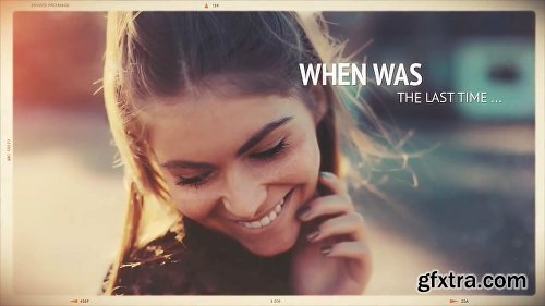 Videohive Photo Memories - Retro Slideshow 10677746