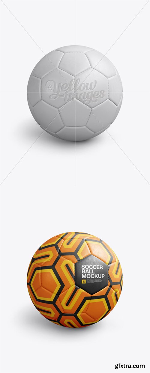 Classic Soccer Ball Mockup 12684