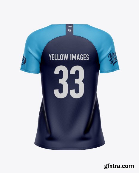 Women’s Soccer Jersey Mockup 46316