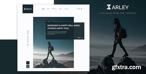 ThemeForest - Barley v1.0 - Creative Personal WordPress Blog Theme - 23635109