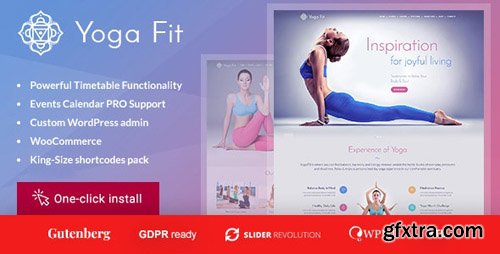 ThemeForest - Yoga Fit v1.2.4 - Sports, Fitness & Gym WordPress Theme - 12828455