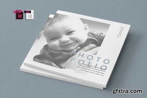 Square Photofolio Template