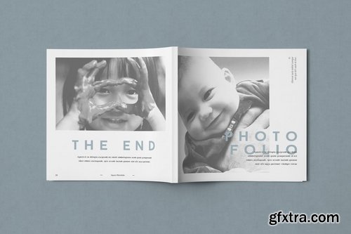 Square Photofolio Template