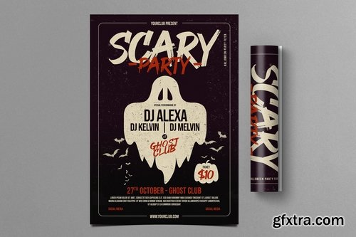 Halloween Party Flyers