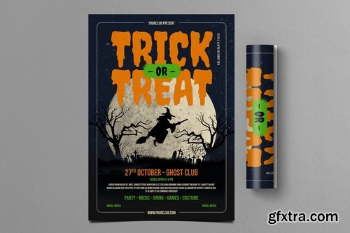 Halloween Party Flyers