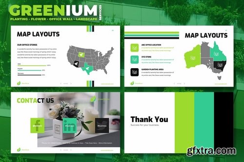 Greenium - Planting Services Google Slide