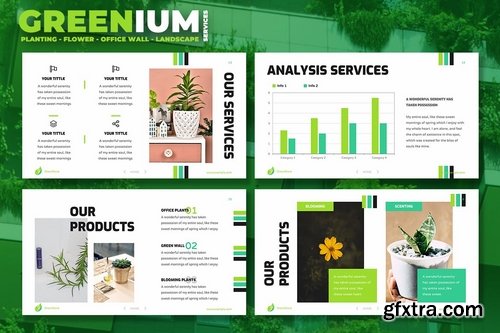 Greenium - Planting Services Google Slide