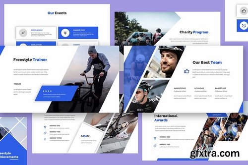 Cyclope - Bicycle Google Slides Template