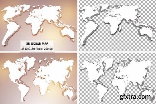 3D World Maps