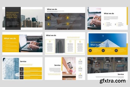 Entreprise - Powerpoint Google Slides and Keynote Templates