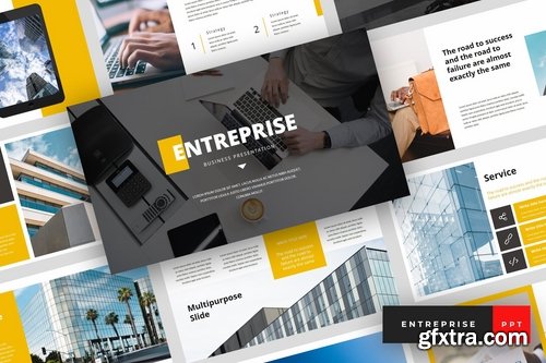 Entreprise - Powerpoint Google Slides and Keynote Templates