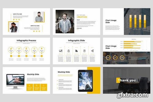 Entreprise - Powerpoint Google Slides and Keynote Templates