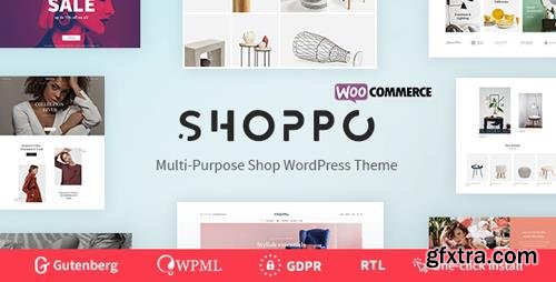 ThemeForest - Shoppo v1.0.1 - Multipurpose WooCommerce Shop Theme - 22968129
