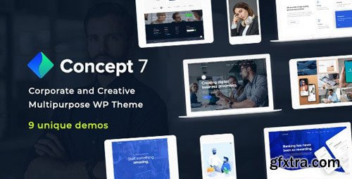 ThemeForest - Concept Seven v1.1 - Responsive Multipurpose WordPress Theme - 23657724