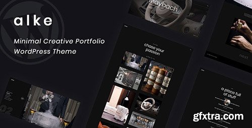 ThemeForest - Alke v1.0.1 - Minimal Creative Portfolio WordPress Theme - 23326989