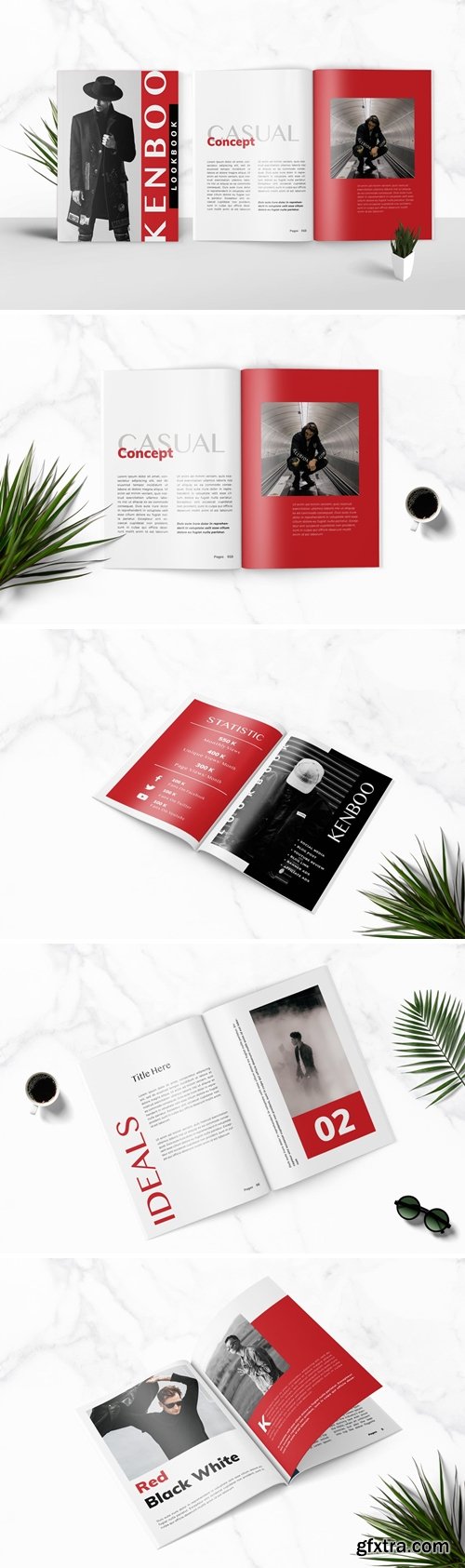 Kenboo - Media Kit Template for Influencer